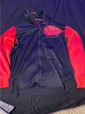 Nike Black and Red Kansas City Chiefs Performance Hoodie